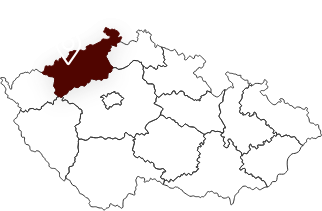 Mapa s polohou zámku