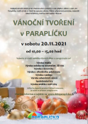 Veranstaltung: Vánoční tvoření v Paraplíčku