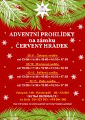 Veranstaltung: Adventní prohlídky na zámku Červený Hrádek