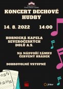 Concert: Koncert dechové hudby 14.8. na nádvoří zámku Červený hrádek