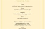 Pozvánka na svatomartinské menu v zámecké restauraci